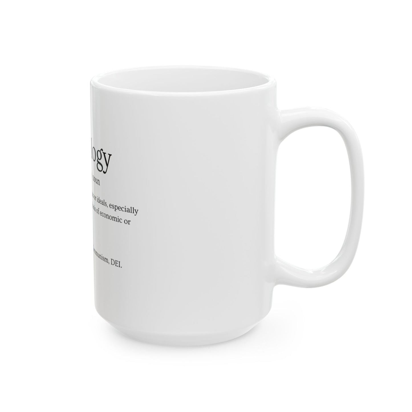 Idiotology Based Mug